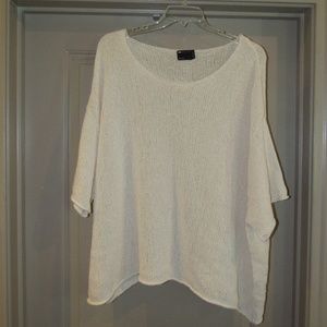 ASOS Plus knitted oversized t-shirt